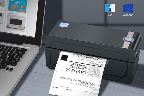 JADENS Bluetooth Thermal Shipping Label Printer